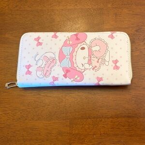 Sanrio My Melody Pink and Light Blue Kids Character Pouch